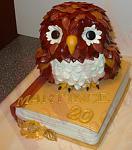 owl cake tutorial 10