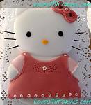 2Д Китти2D Hello Kitty cake tutorial